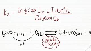 Constante de acidez e basicidade [upl. by Anaujait962]