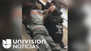 Videos muestran los momentos de pánico durante el tiroteo en una escuela en Nuevo México [upl. by Einatsed]