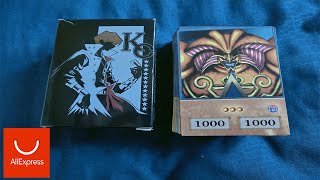 YUGIOH UNBOXING CARTE ORICA COMPRATE SU ALIEXPRESS 2022 [upl. by Navi]