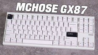 Đánh giá MCHOSE GX87 Thiết kế đẹp best tầm giá nhôm TKL [upl. by Duong556]