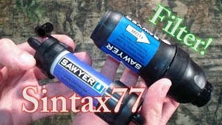 Sawyer Mini Vs Saywer Squeeze Water Filter System [upl. by Assener]