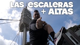 Subiendo Las Escaleras Más Altas De Barcelona 🤘⚡️🐗  Valentí Sanjuan Con ultraboost 19 [upl. by Ahselyt]