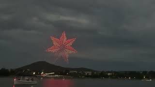 Drone SkyShow Australia Day Eve Canberra 2024 [upl. by Sasnett]