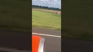 EasyJet Airbus A319 GEZAJ landing at Amsterdam Schiphol Airport [upl. by Horace211]