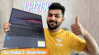 ASUS Vivobook 15 with Core i3 12th Gen Unboxing amp Review Best Student Laptop [upl. by Paresh280]