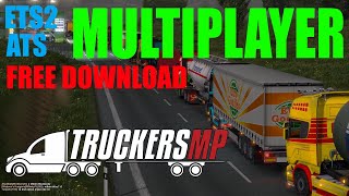 How To Play Euro Truck Simulator 2 Multiplayer In 2024  Tutorial  TruckersMP Download [upl. by Aener684]