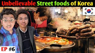 EXTREME STREET FOOD MARKET OF KOREA 🇰🇷🔥 koreakalala [upl. by Katti]