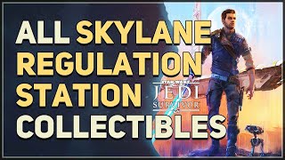 All Skylane Regulation Station Collectibles Star Wars Jedi Survivor [upl. by Eiliak214]