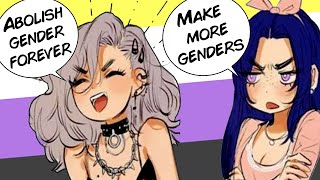 ALL GENDERS or Never gender again😡  🌈Enby Memes [upl. by Ely]