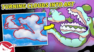 Cloud Shapes Drawing CHALLENGE [upl. by Butch801]