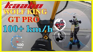 KAABO WOLF KING GT PRO  TOP SPEED TESTGPS  FASTEST ELECTRIC SCOOTER  James Angelo TV  Vlog 92 [upl. by Allimaj43]