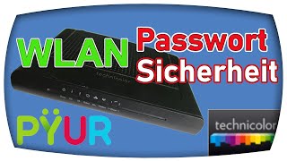 Technicolor TC7200 WLAN Sicherheit  WPA Passwort ändern PyurUnitymediaVodafone Router [upl. by Yddeg497]