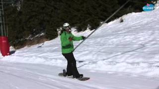 Snowboard  Comment séchauffer sur le tirefesses [upl. by Hasty]