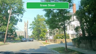 ⁴ᴷ⁶⁰ Driving Green Street in Fairhaven Massachusetts [upl. by Limoli585]