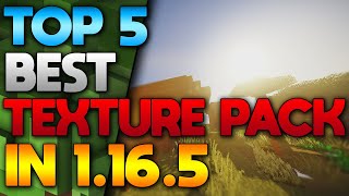 Minecraft 1165 Resource Packs  Top 5 Best Texture Pack In Minecraft 1165 2021 [upl. by Akinek]