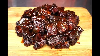 Pork Belly Burnt Ends BBQ [upl. by Cheung646]