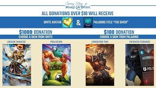 HiRez Spring Fling Charity Event  Archon Thanatos amp Poolseidon Poseidon Available via Donations [upl. by Akeenat]