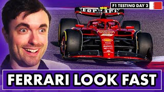 The BIGGEST Learnings from DAY 2 of 2024 F1 Testing [upl. by Arayk]