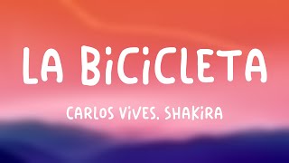 La Bicicleta  Carlos Vives Shakira Lyrics Video [upl. by Clarinda166]