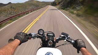 Enjoyable ride on a Turbo Harley  Engine and Turbo Noises Only [upl. by Burkhardt]