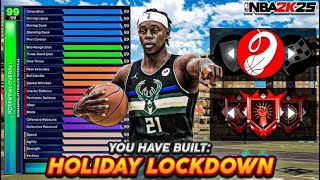 NBA 2K25 BEST LOCKDOWN BUILD  COMPPROAM LOCK [upl. by Atthia]