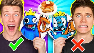 Best of Pancake Art Challenges 2 Must See How To Make Rainbow Friends amp Minecraft vs Roblox [upl. by Natika419]