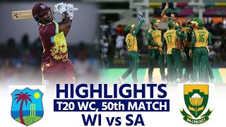 WI vs SA Highlights West Indies vs South Africa Match Highlights  Today Match Highlights [upl. by Freddy9]