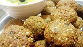 How to Make FalafelFalafel RecipeTamiya recipeArabic snack recipe by Divya SajeevTeePees Gallery [upl. by Aldric]