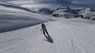 FR  Bonneval sur Arc  Ski quotLacsquot ►► quot3000quot POV jízdaride [upl. by Acirat118]