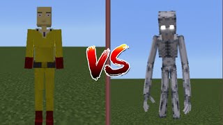 SCP 096 Vs Saitama  Mob Battles  MCPE  MoonlightYT [upl. by Cameron]