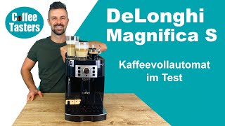 DeLonghi Magnifica S ECAM 22110B Test ⭐ 5 Getränke live zubereitet  inkl Tipps amp Tricks [upl. by Kcirtapnhoj]