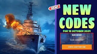 New World of Warship Legends Codes 18 October 2024  WoW Legends Gift Codes [upl. by Almond]