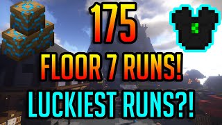 OVER 700 MILLION COINS FROM 175 FLOOR 7 RUNS  Hypixel Skyblock Dungeons [upl. by Hendrickson392]