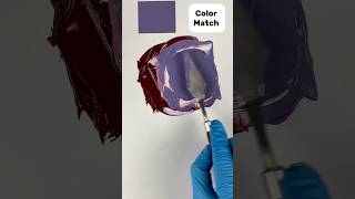 Art of the color match tips and skills colormatching paintmixing asmr [upl. by Htebizile]