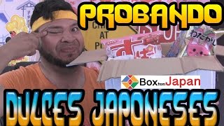 PROBANDO DULCES JAPONESES  BoxFromJapan  Falcony [upl. by Anelas360]