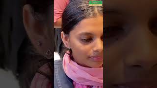 free nose amp ear piercing  happy customer  chungath jewellerycollection [upl. by Atteuqcaj]