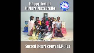 Happy Feast of Mary Mazzarello Sacred heart convent Polur [upl. by Ert259]