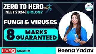 NEET Fungi amp Viruses 8 Marks Guaranteed  NEET 2024 Botany  NEET 2024 Preparation [upl. by Miehar301]