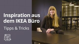 Büro einrichten  IKEA Tipps amp Tricks [upl. by Anitnelav]