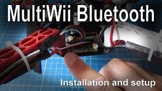 57 Crius SE V2 0 MultiWii Board  Adding Bluetooth easily [upl. by Illak]