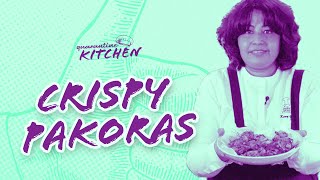 Crispy Pakoras  Quarantine Kitchen with Romy Gill MBE  How to Cook on a Budget During Lockdown [upl. by Kiel741]