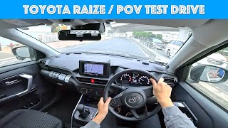 2020 Toyota RAIZE  Test Drive  POV with Binaural Audio [upl. by Teddi]