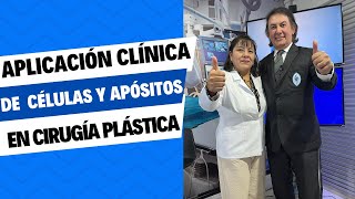 APLICACIÓN CLÍNICA DE CÉLULAS Y APÓSITOS LAMINARES EN CIRUGÍA PLÁSTICA [upl. by Quillon]