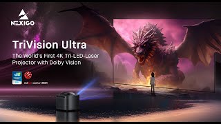 The World’s First 4K TriLEDLaser Projector with Dolby Vision TriVision Ultra [upl. by Dulcine]