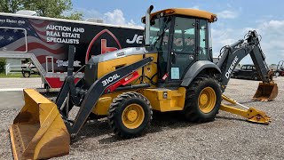 Lot 1010 August 2024  2020 John Deere 310SL Backhoe [upl. by Liw]