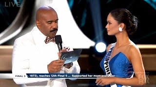 Pia Wurtzbach on US presence being Miss Universe [upl. by Ahsinna]