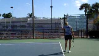 Maria Sharapova at Nick Bollettieri Valentines Day 2009 [upl. by Schifra824]