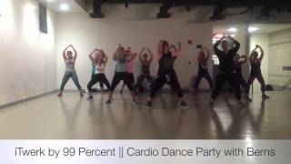 iTwerk by 99 Percent  Cardio Dance Party with Berns [upl. by Yran161]