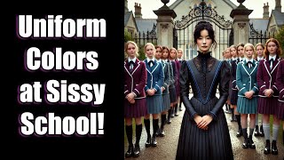 ASMR Sissy School Uniform Color Symbolism [upl. by Weisburgh]