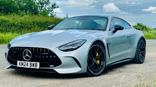 2024 Mercedes AMG GT review Now with 4WD is AMGs 584bhp hotrod even more or less fun to drive [upl. by Natsirhc638]